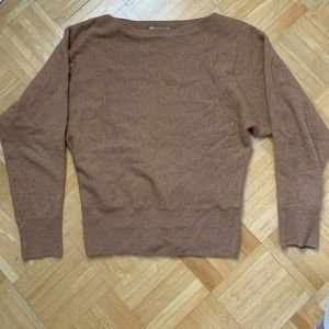H&M tan sweater